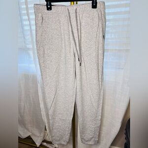 Eddie Bauer Men’s Gray Lounge Pants w/ Pockets, Drawstring Waist, Sz L